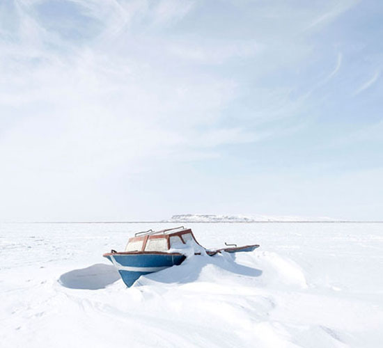 Аральское море зимой